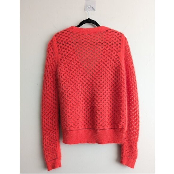 Juicy Couture Open Weave Rabbit Hair Cardigan - Picture 3 of 9